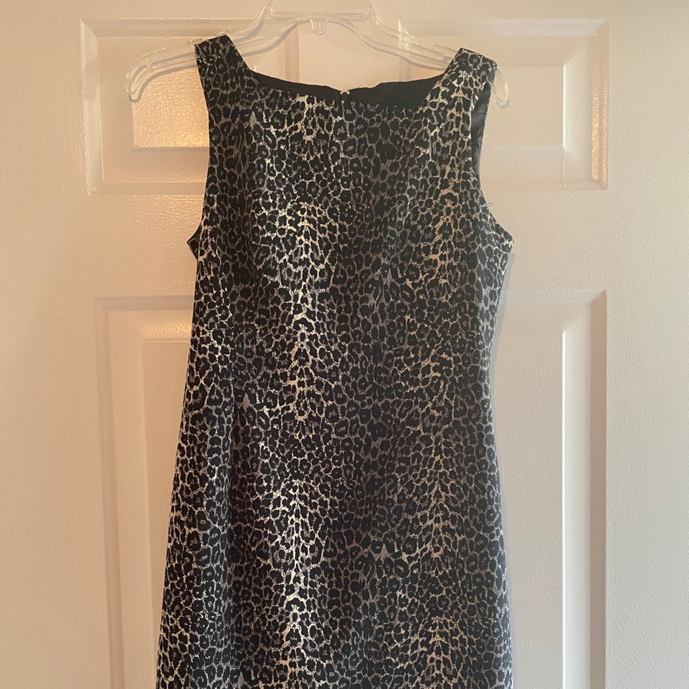Animal print dress